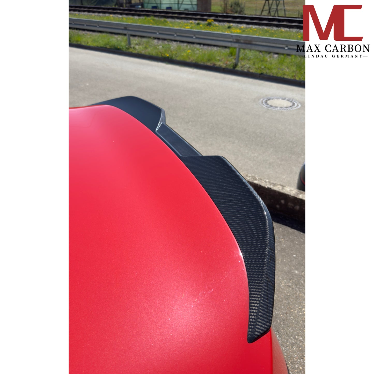 MAX CARBON Performance Aileron arrière en carbone sec sur mesure pour BMW G87 M2 G42 M240i