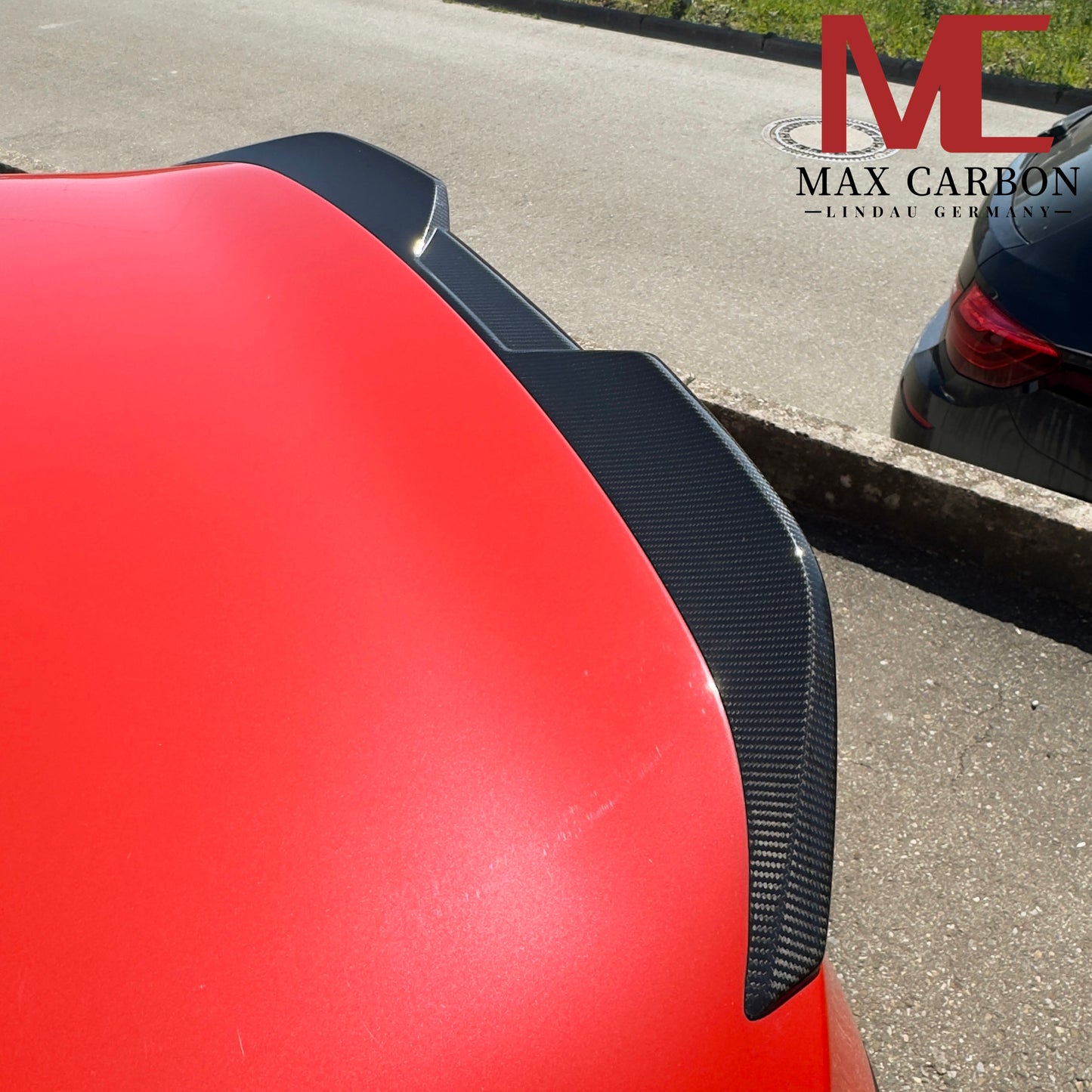 MAX CARBON Performance Aileron arrière en carbone sec sur mesure pour BMW G87 M2 G42 M240i