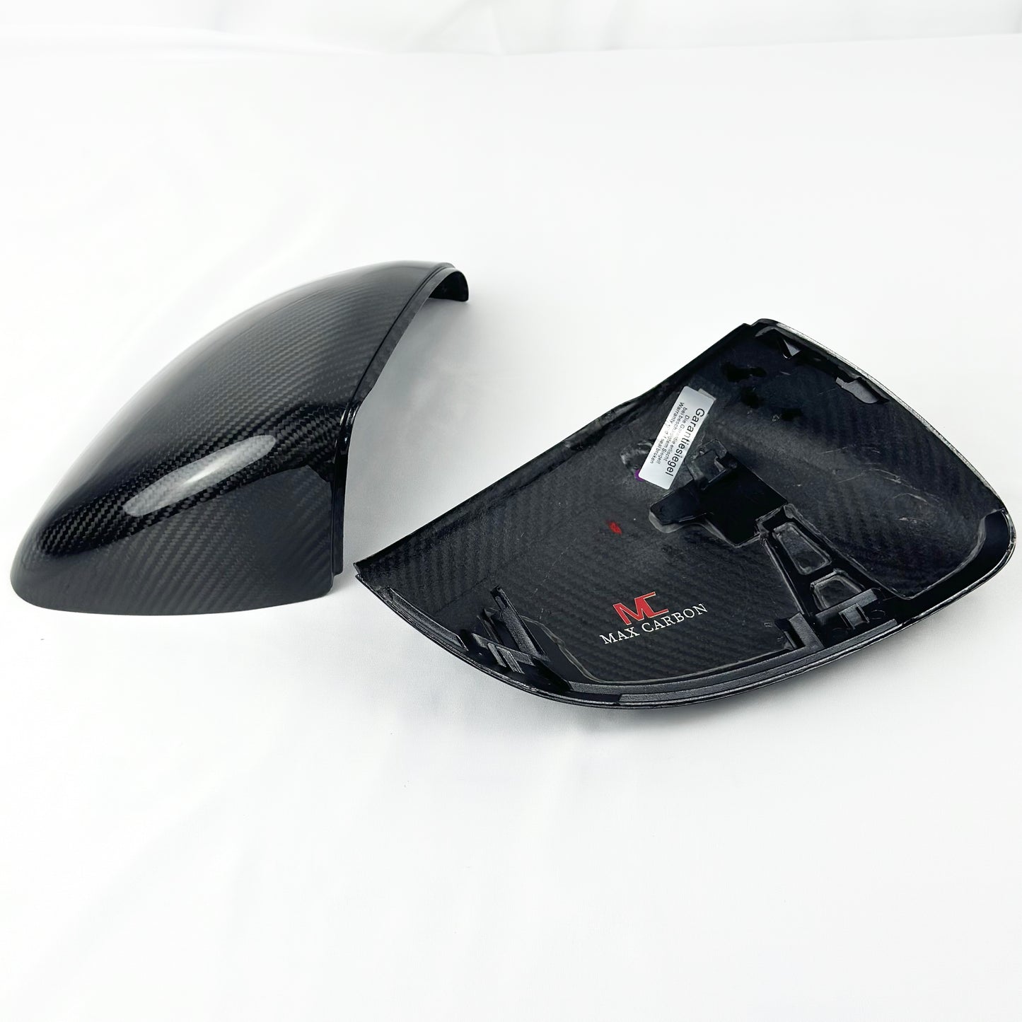 MAX CARBON Performance Spiegelkappen Gehäuse Dry Carbon für Mercedes C Klasse 206 E Klasse 214 CLE Klasse 236 S Klasse 223