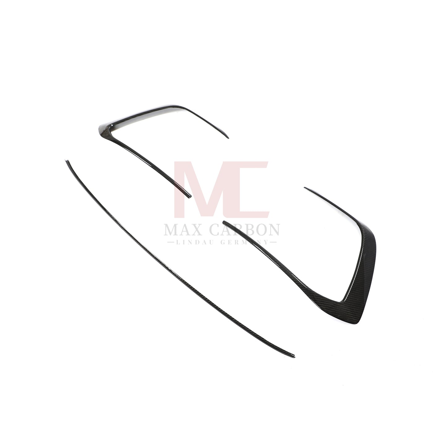 MC Dry Carbon Performance Pare-chocs avant Canards Flaps AERO Flick pour VW Golf MK8 GTI