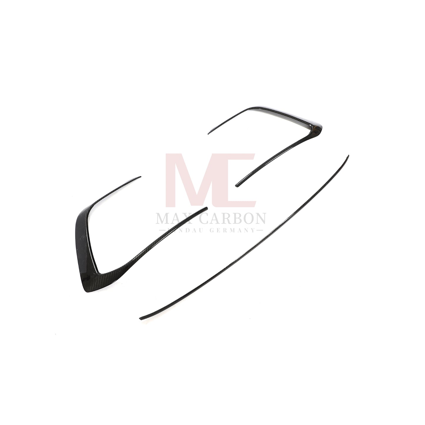 MC Dry Carbon Performance Pare-chocs avant Canards Flaps AERO Flick pour VW Golf MK8 GTI