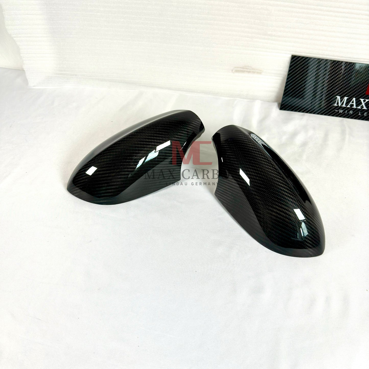 MAX CARBON Performance Spiegelkappen Mirror Cover für BMW M3 E90 E92 E93