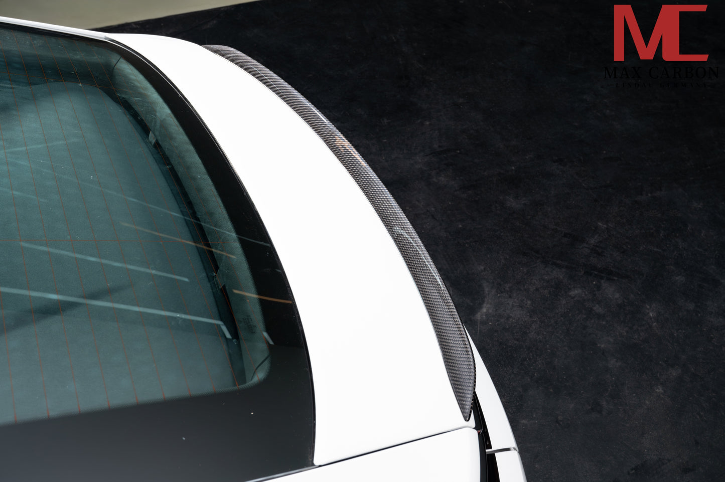 MAX CARBON DRY Carbon Hecklippe Lippe Spoiler passend für Porsche Panamera 976 4S