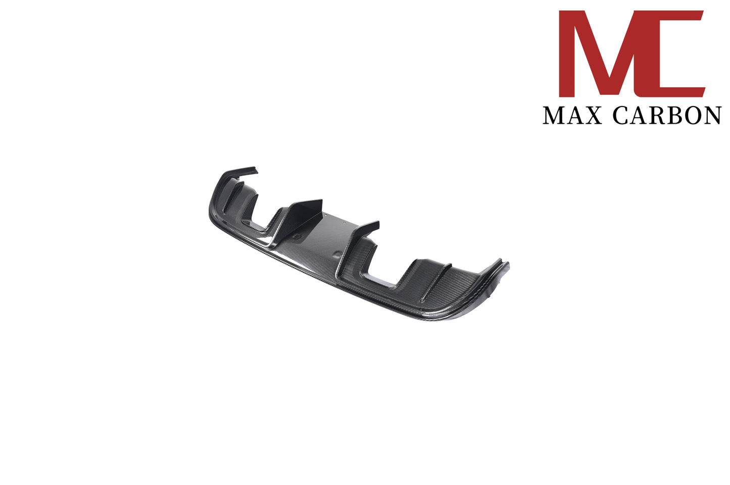 Diffuseur arrière de rechange en carbone MAX CARBON DRY pour Porsche 718 982 Cayman Boxster S GTS avec garnitures d'échappement en noir