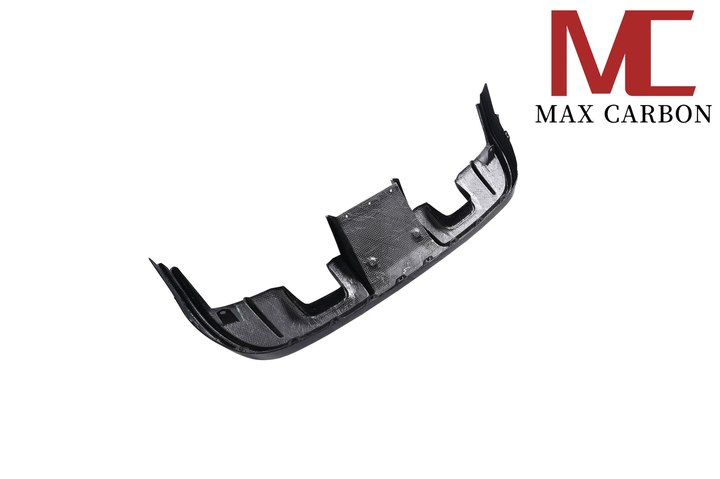 Diffuseur arrière de rechange en carbone MAX CARBON DRY pour Porsche 718 982 Cayman Boxster S GTS avec garnitures d'échappement en noir