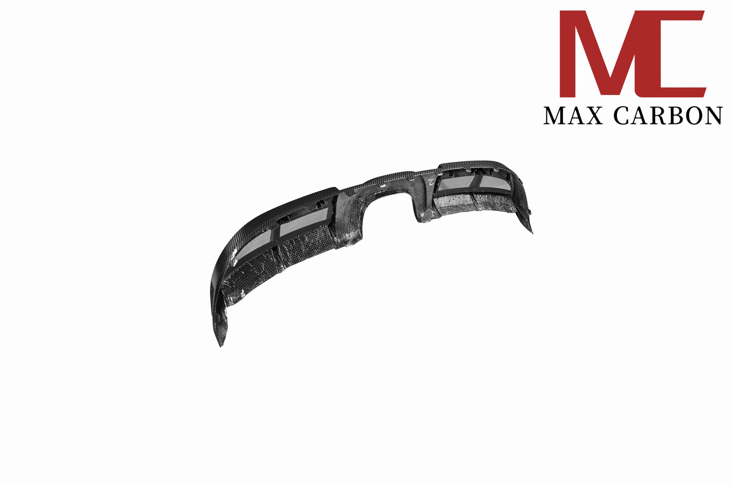 Diffuseur de remplacement pour diffuseur arrière en carbone MAX CARBON DRY adapté à Porsche 718 982 Cayman Boxster