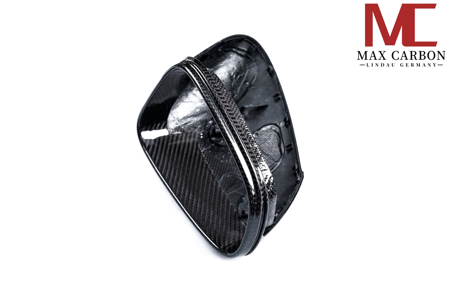 Coques de rétroviseurs de rechange en carbone sec d'origine MAX CARBON Performance pour Porsche 911 992 Taycan