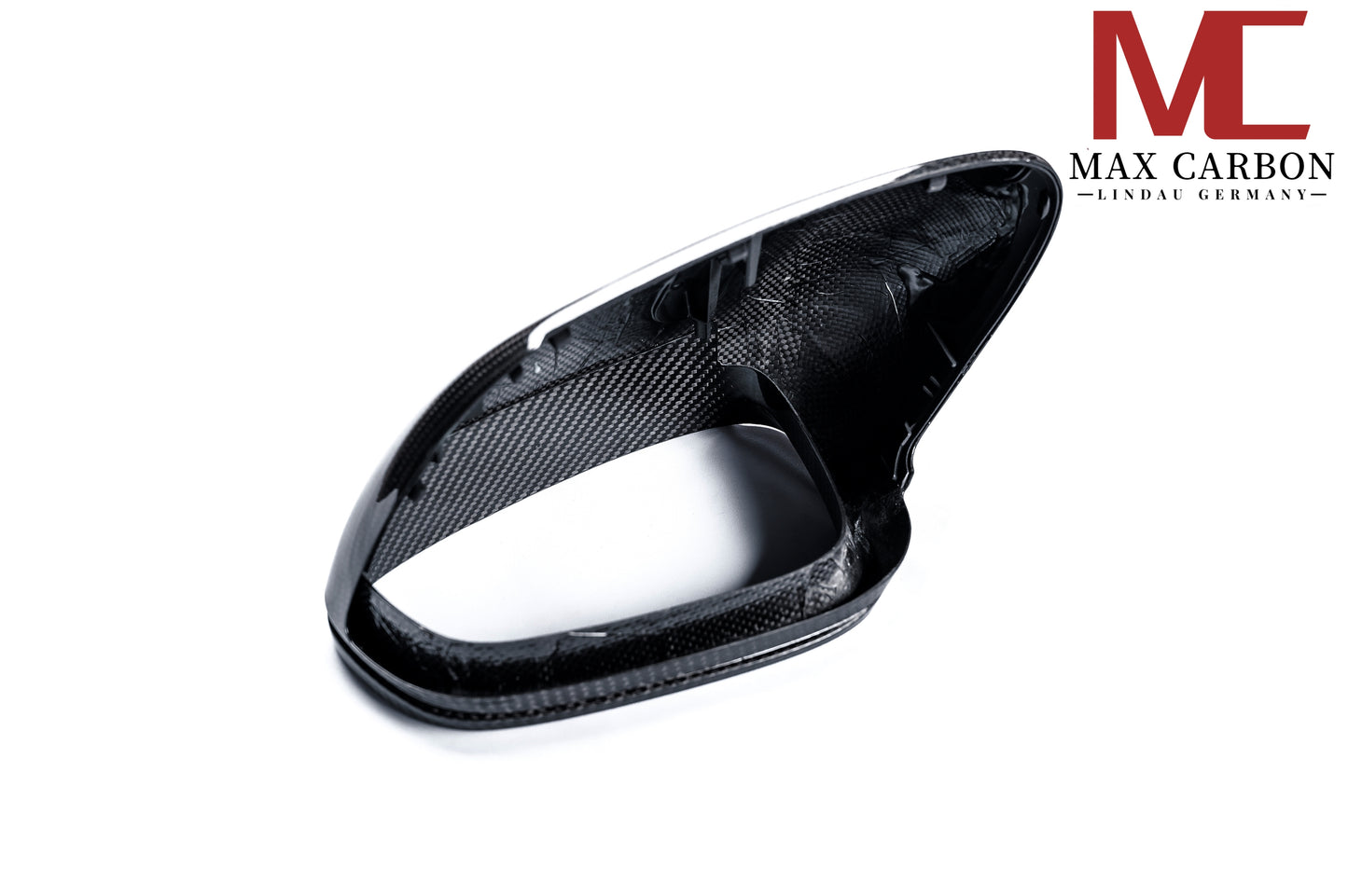 Coques de rétroviseurs de rechange en carbone sec d'origine MAX CARBON Performance pour Porsche 911 992 Taycan