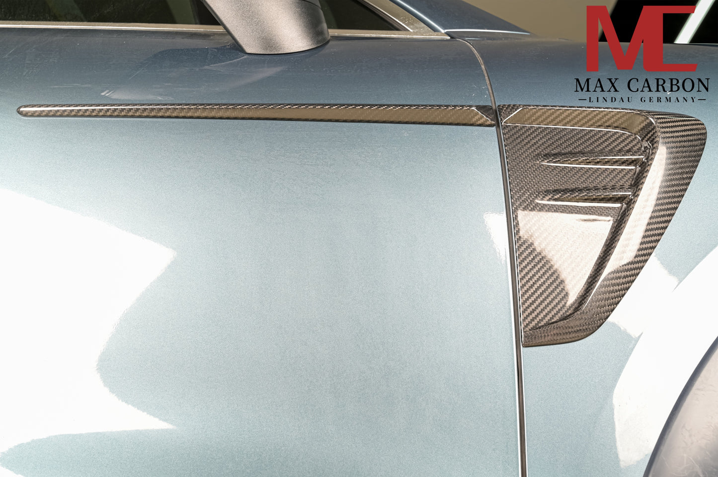 MAX CARBON DRY – couvre-portes latérales en carbone, couvre-ailes pour Porsche Cayenne S GTS 9YA 9Y0