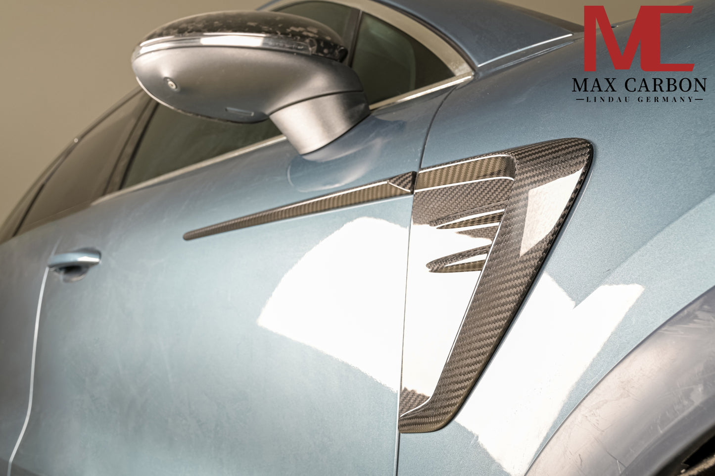 MAX CARBON DRY – couvre-portes latérales en carbone, couvre-ailes pour Porsche Cayenne S GTS 9YA 9Y0