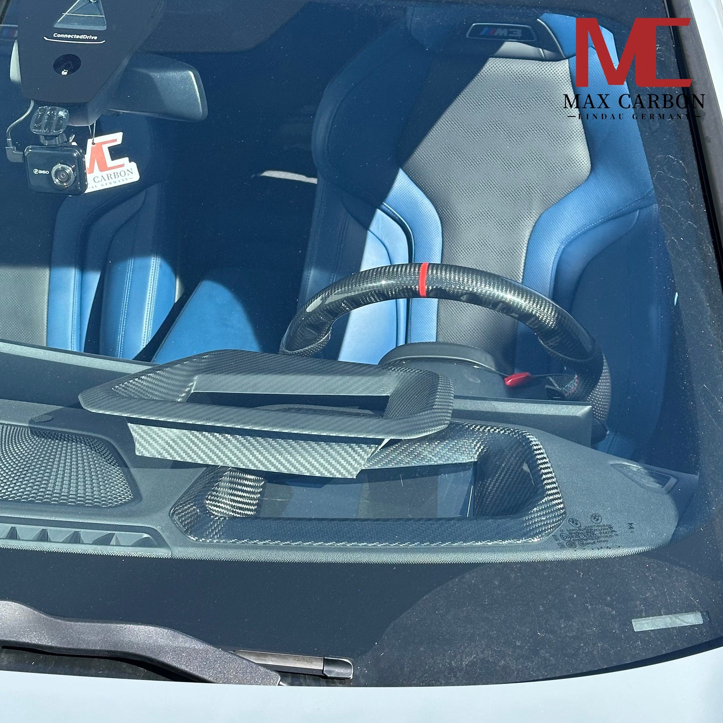 MAX CARBON MATT Carbon HUD Interior Cover suitable for BMW G87 G80 G81 G82 G83 M3 M4 M2