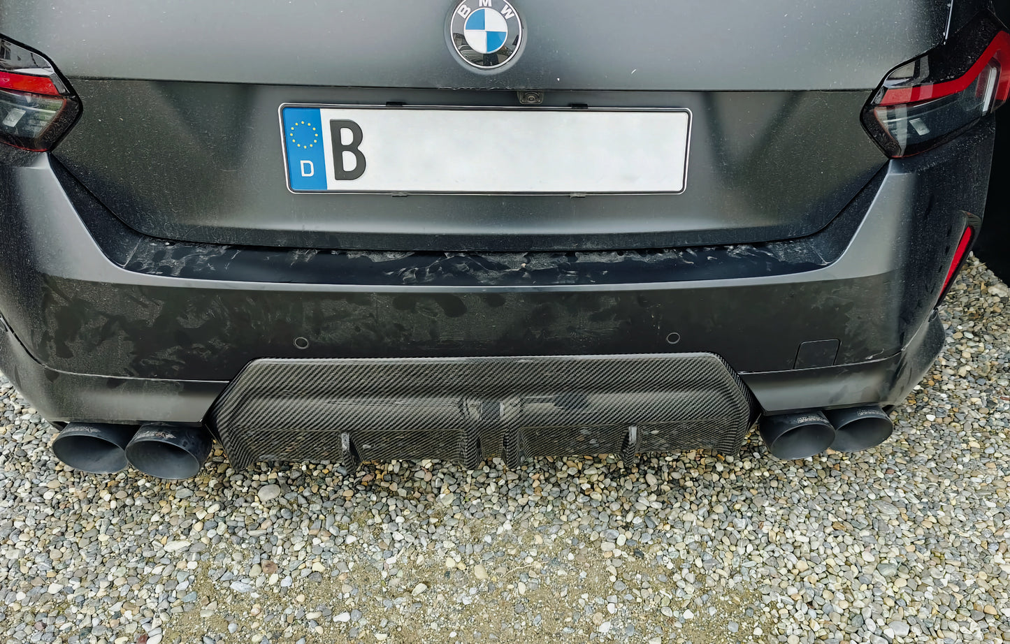 MAX CARBON Performance Real Carbon Dry Carbon Prepreg Rear Diffuser Bumper for BMW M240i G42