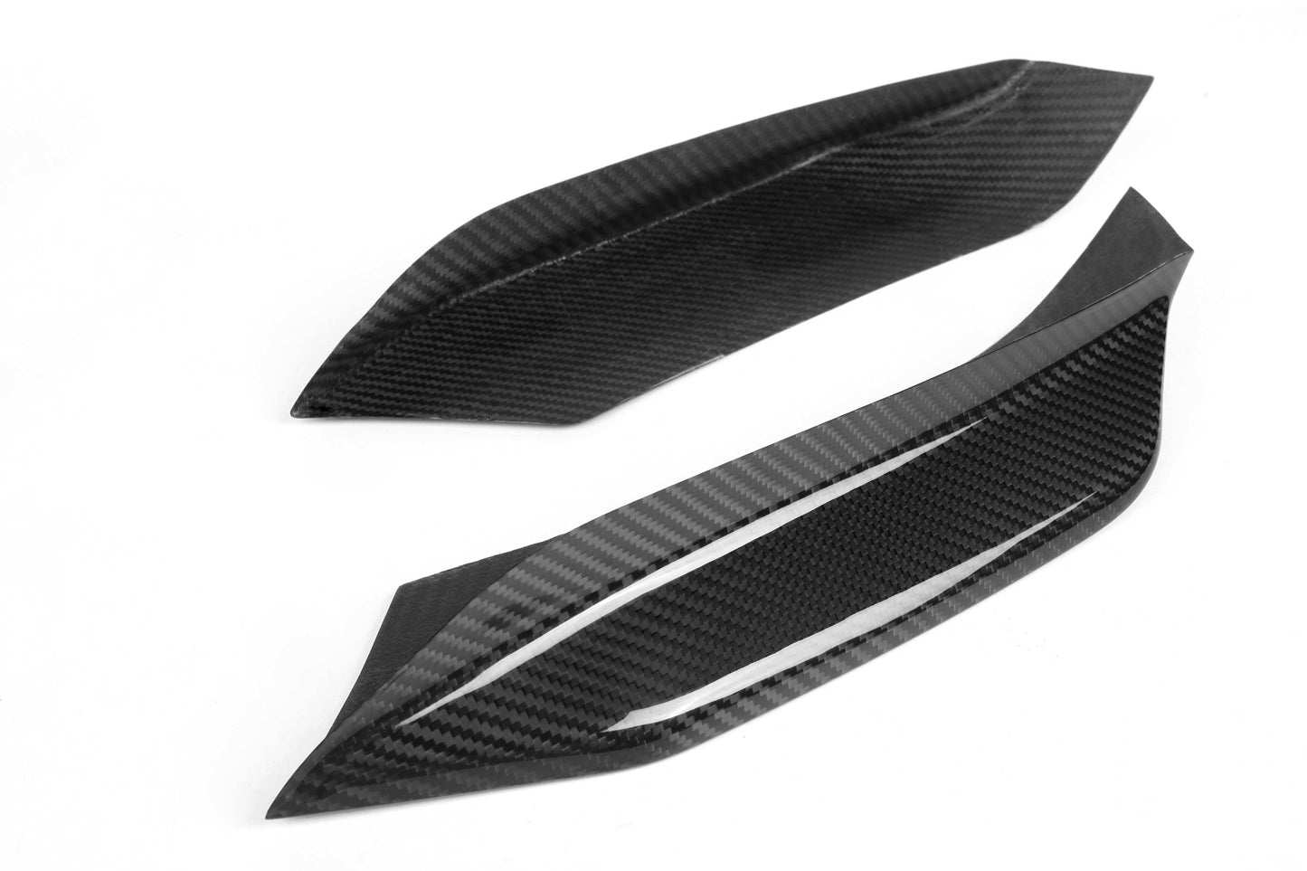 MC Dry Carbon Prepreg Performance Set couvre la fixation du becquet supérieur avant pour BMW M3 F80 M4 F82 F83