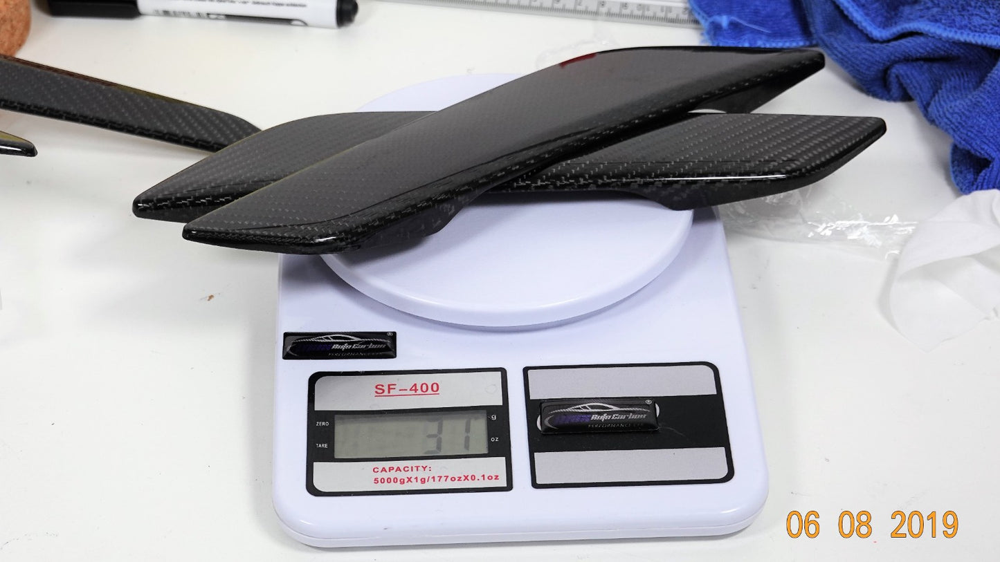 MAX CARBON Performance rabats latéraux couvrent la paroi latérale du conduit d'air pour BMW G30 G31