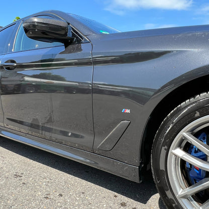 MAX CARBON Performance rabats latéraux couvrent la paroi latérale du conduit d'air pour BMW G30 G31