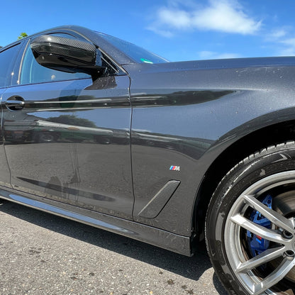 MAX CARBON Performance rabats latéraux couvrent la paroi latérale du conduit d'air pour BMW G30 G31