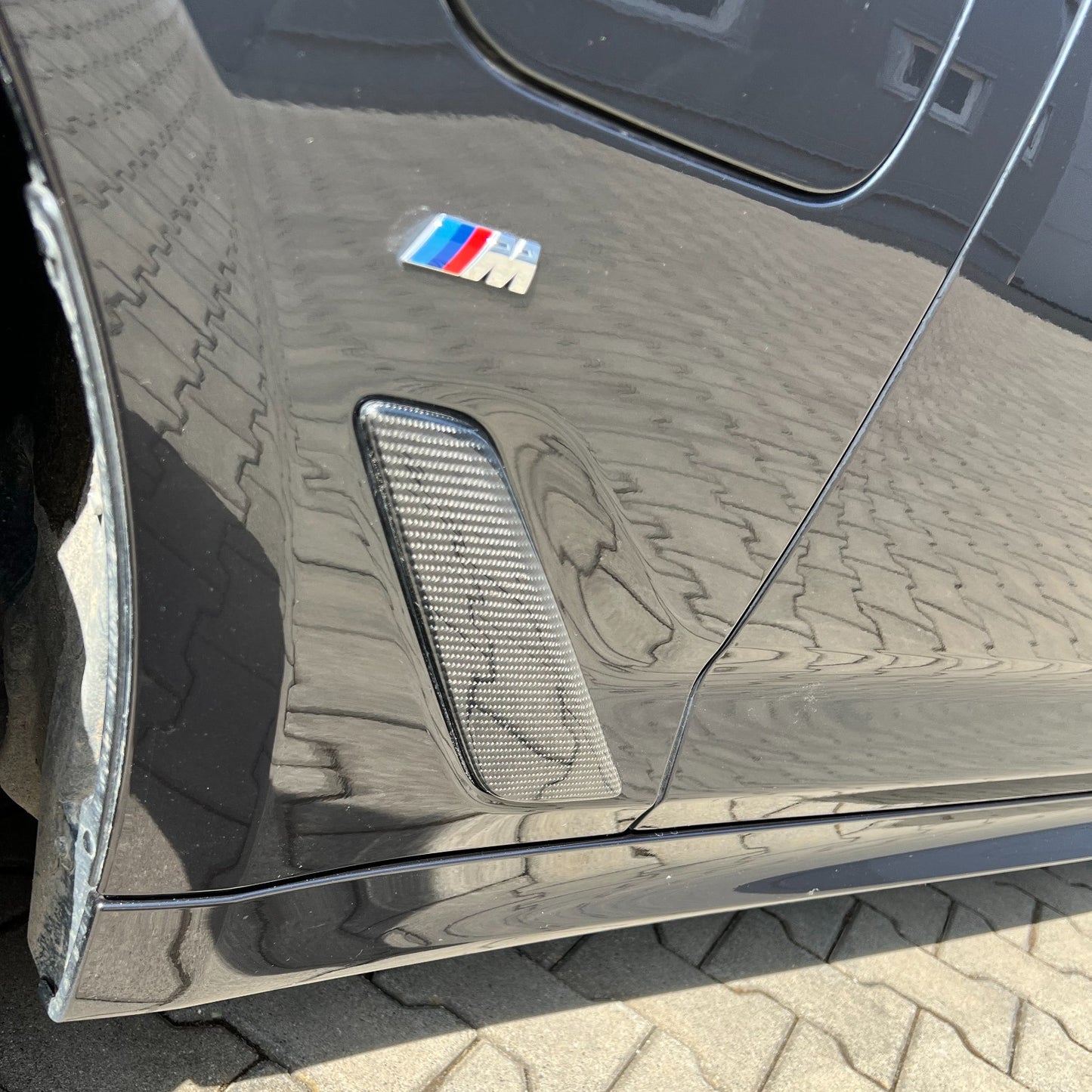 MAX CARBON Performance rabats latéraux couvrent la paroi latérale du conduit d'air pour BMW G30 G31
