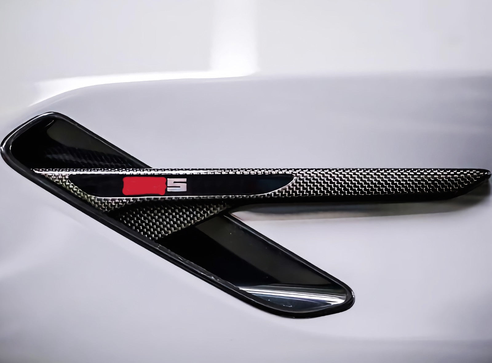 MAX CARBON Performance Kotflügel Lufteinlässe Kiemen Fender Trim für BMW M5 F90