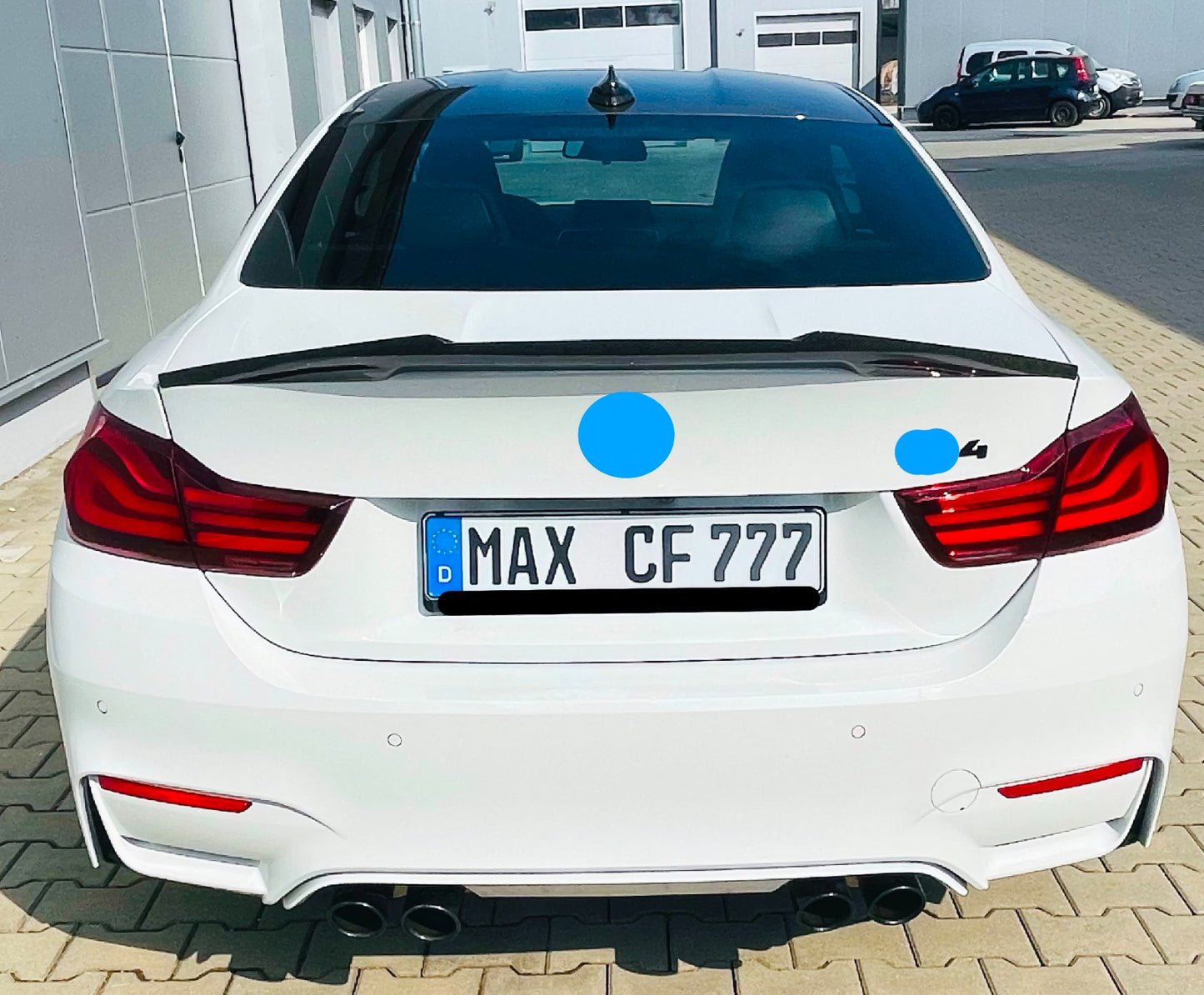 MAX CARBON Performance Heck Spoiler Hecklippe für BMW M4 F82