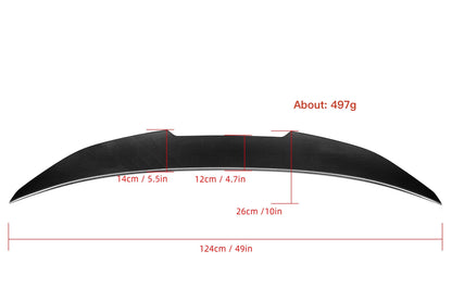 LÈVRE ARRIÈRE MAX CARBON PERFORMANCE SPOILER ARRIÈRE sur mesure pour BMW M4 F82