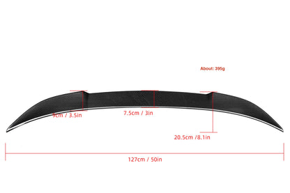 MAX CARBON Performance Heckspoiler Spoiler für BMW M3 F80 3er F30