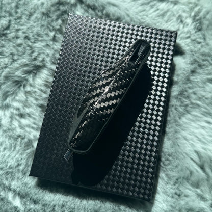 MAX CARBON Premium Schlüssel Gehäuse Ersatz passend für Porsche 911 Cayenne Macan 718 Panamera Cayman Boxster