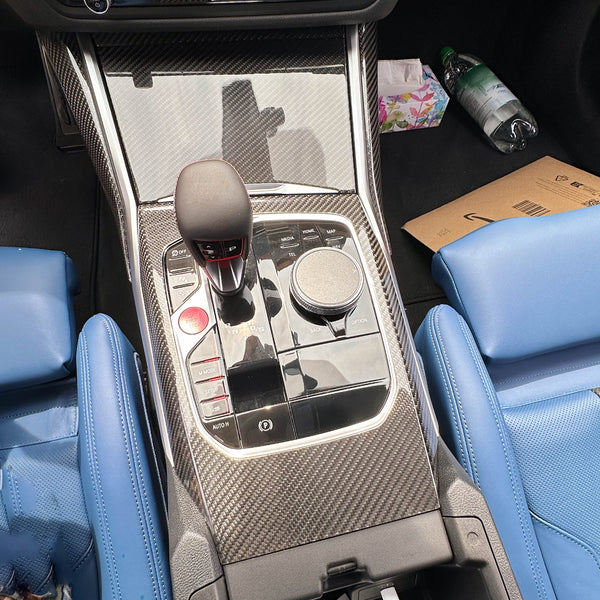 MAX CARBON Performance center console trim set for BMW G20 G21 G22 G23 G26 G42 G80 G81 G82 G83 G87 