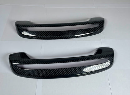 Ensemble de housses de siège MAX CARBON Performance 2 pièces pour BMW G01 G02 G05 G06 G20 G21 G22 G23 G26 avec LED sur le siège