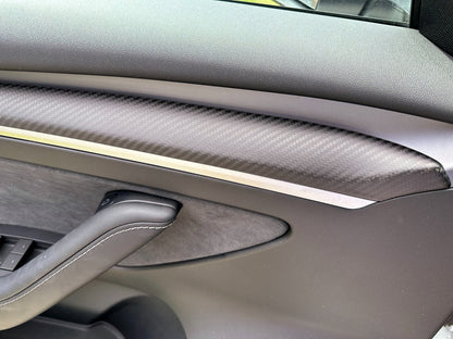 MAX CARBON Performance panneau de porte garniture de porte ensemble pour TESLA modèle 3 modèle Y