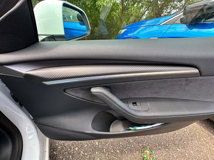 MAX CARBON Performance panneau de porte garniture de porte ensemble pour TESLA modèle 3 modèle Y