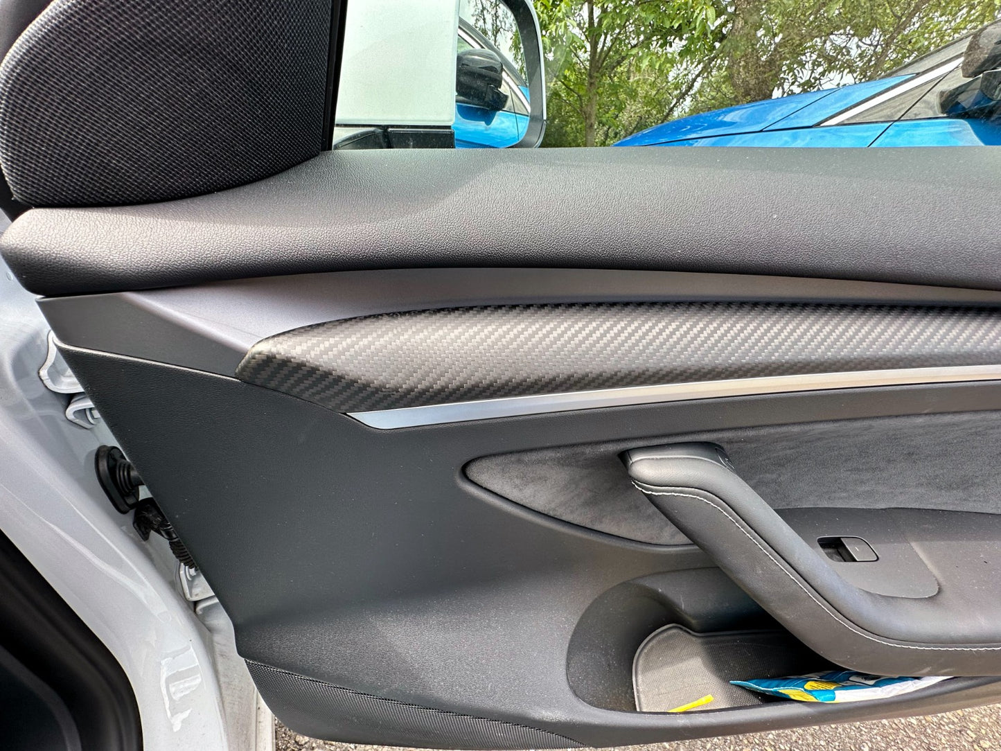 MAX CARBON Performance panneau de porte garniture de porte ensemble pour TESLA modèle 3 modèle Y