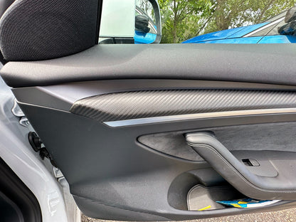 MAX CARBON Performance panneau de porte garniture de porte ensemble pour TESLA modèle 3 modèle Y