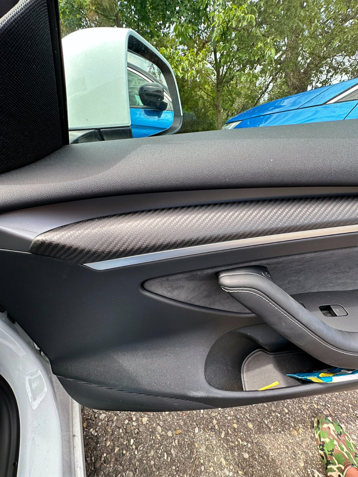 MAX CARBON Performance panneau de porte garniture de porte ensemble pour TESLA modèle 3 modèle Y