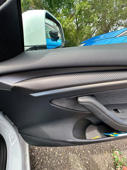 MAX CARBON Performance panneau de porte garniture de porte ensemble pour TESLA modèle 3 modèle Y