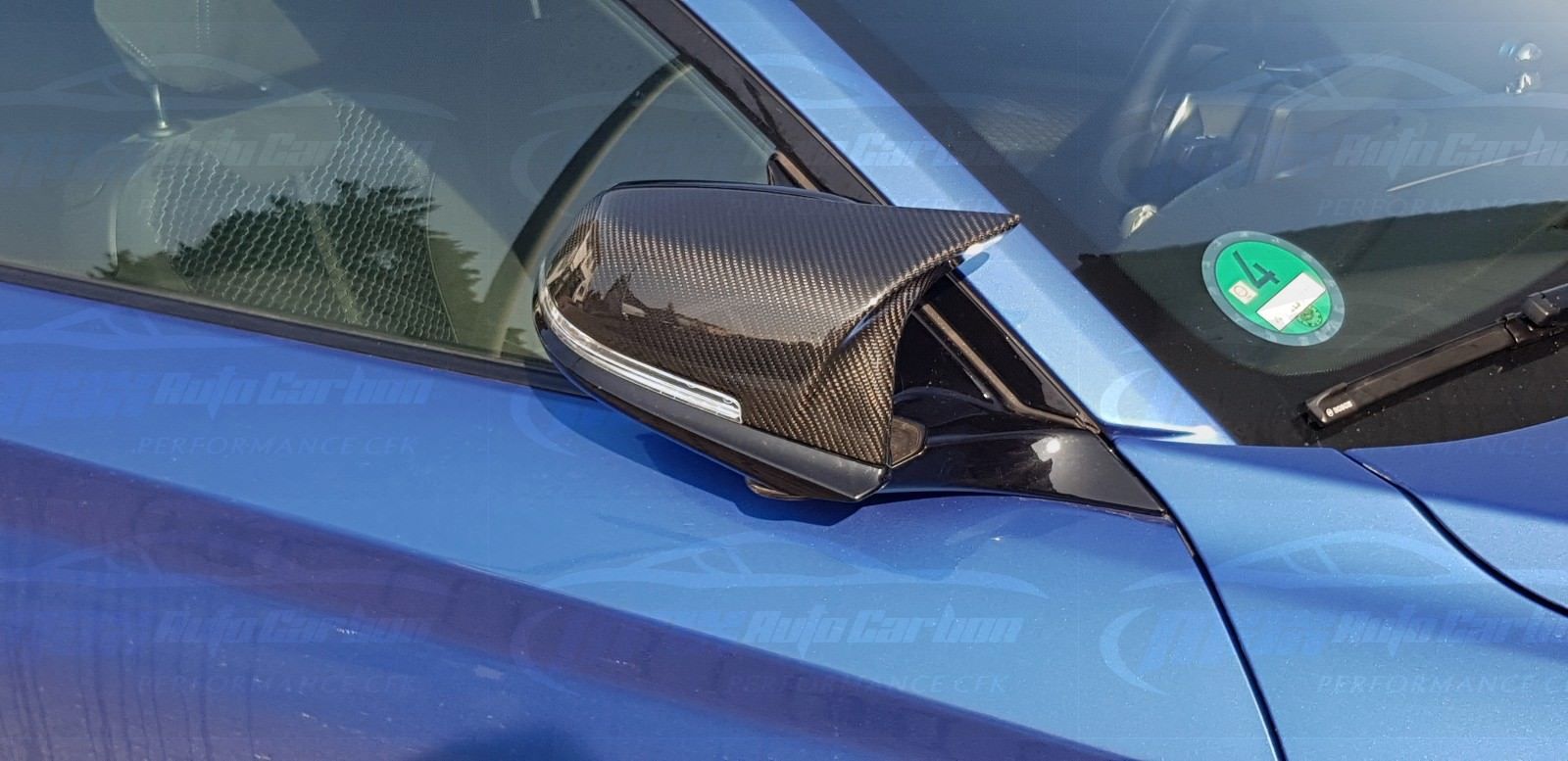 MAX CARBON Performance Spiegelkappen Mirror Caps Ersatz für BMW F20 F21 F22 F23  F30 F32 F33 F34 F35 F36 F87