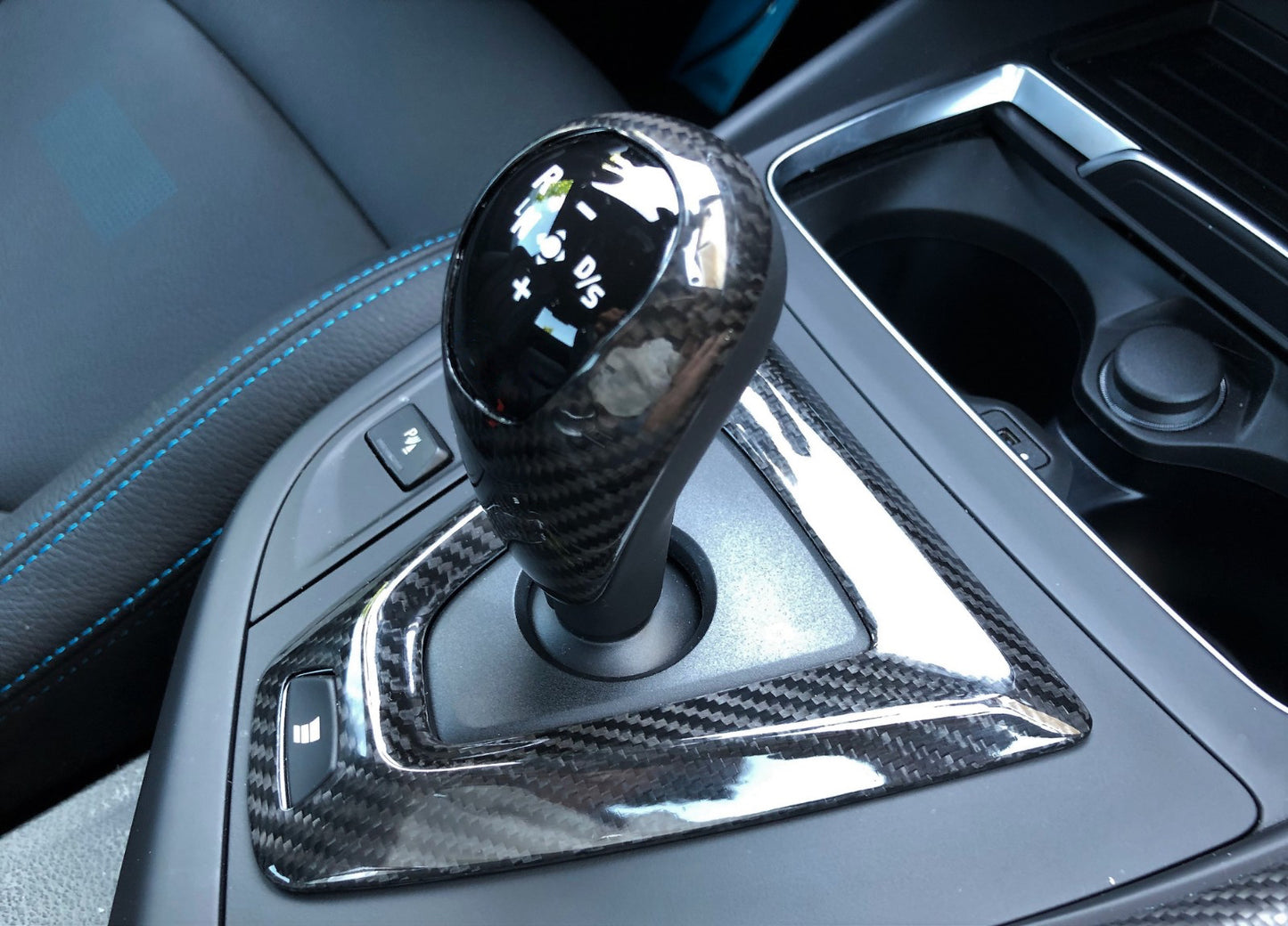 MAX CARBON Performance Schaltknauf Shift Mittelkonsole für BMW M2C M3 M4 F80 F82 F83 F87