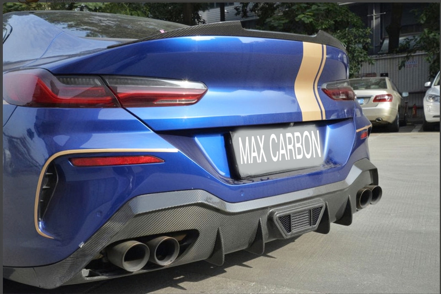 MAX CARBON Performance diffuseur arrière diffuseur pare-chocs pare-chocs pour BMW G14 G15 G16 M850i ​​​​840i avec paquet M