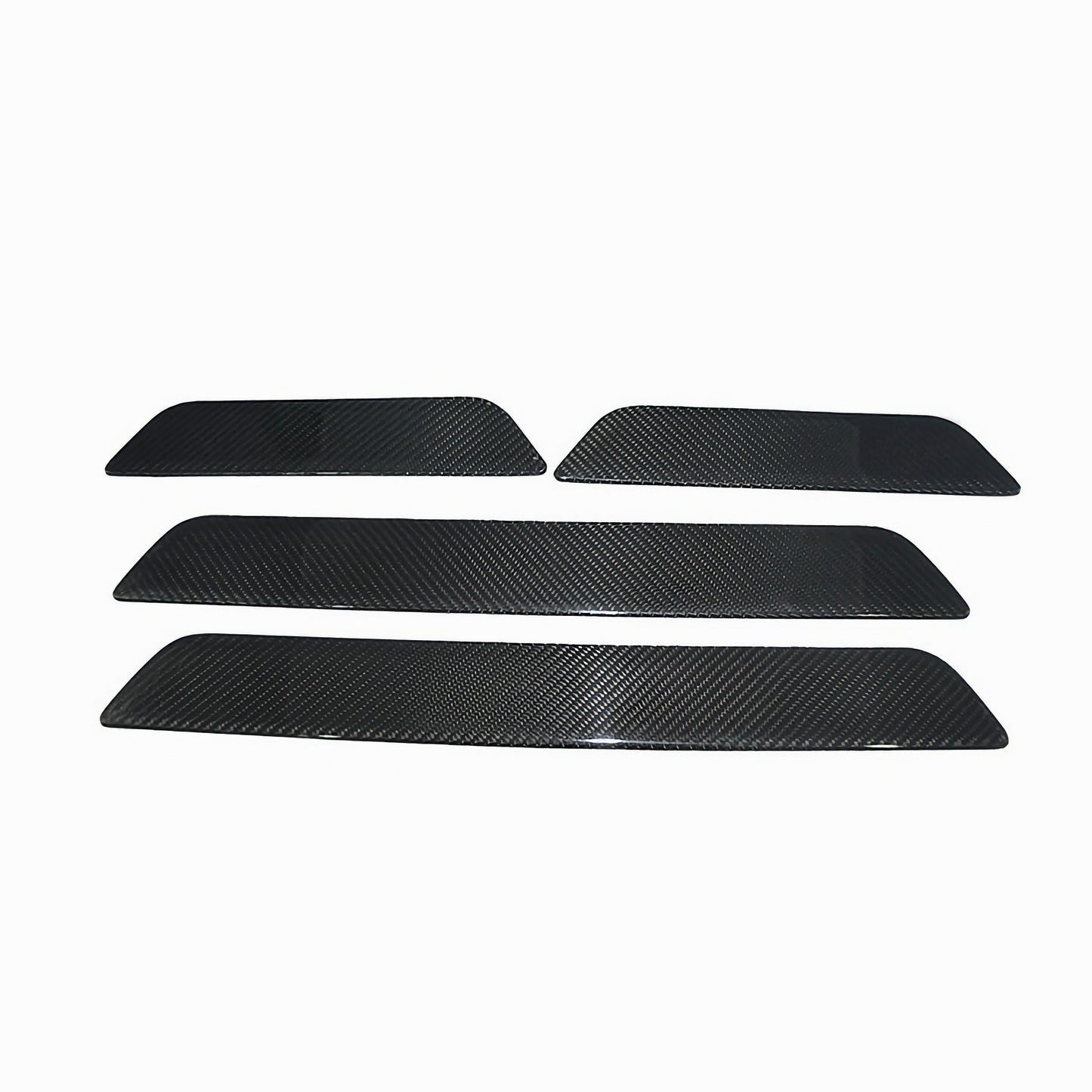 Fixation de garniture de seuil de porte MAX CARBON Performance DOOR dans un ensemble pour TESLA MODEL 3 MODEL Y