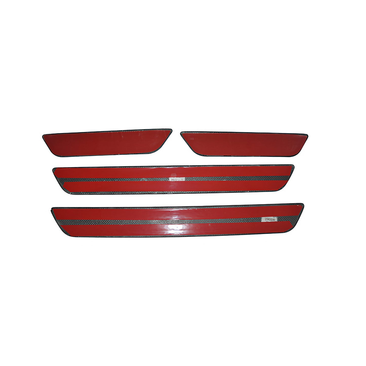 Fixation de garniture de seuil de porte MAX CARBON Performance DOOR dans un ensemble pour TESLA MODEL 3 MODEL Y