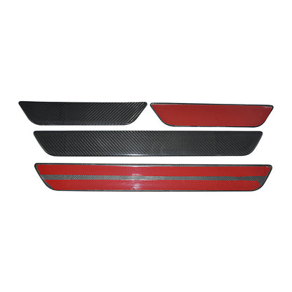 Fixation de garniture de seuil de porte MAX CARBON Performance DOOR dans un ensemble pour TESLA MODEL 3 MODEL Y