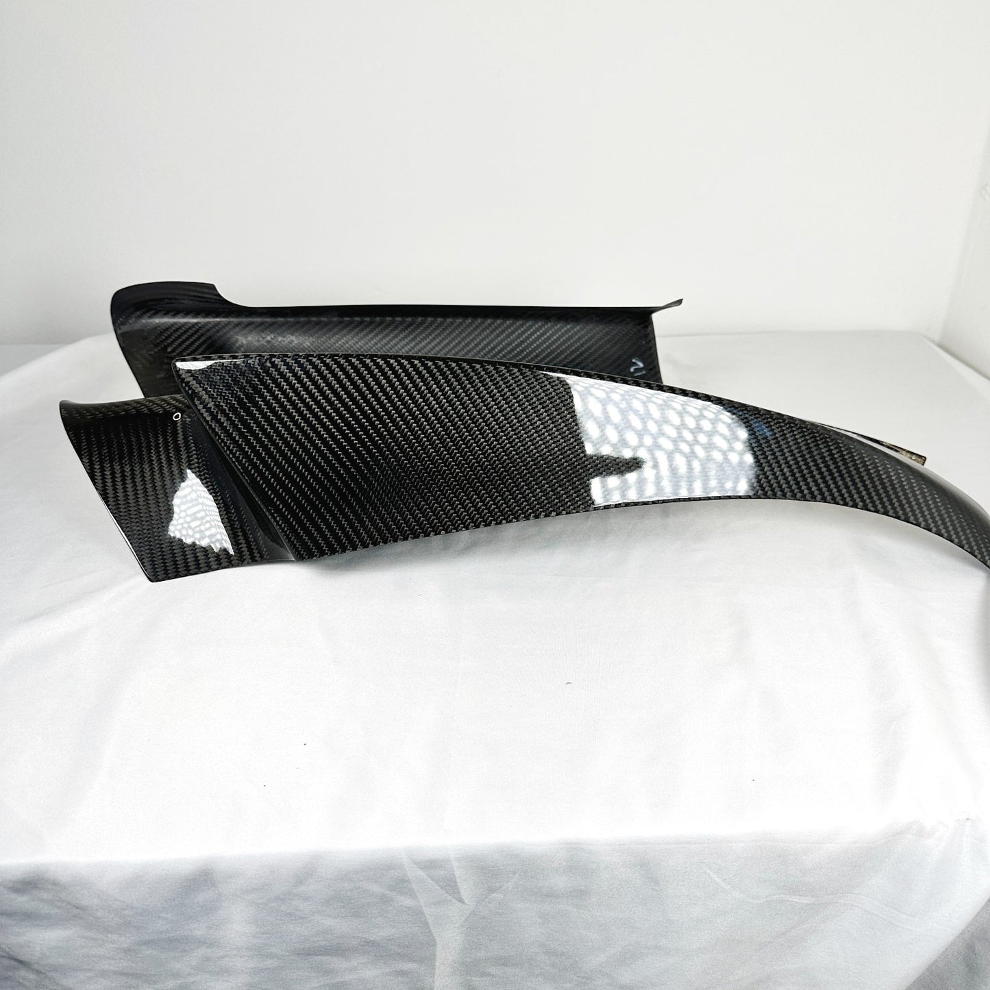 Séparateur de lèvre de becquet de rabats avant de Performance de carbone maximum pour BMW M3 E90 E92 E93 
