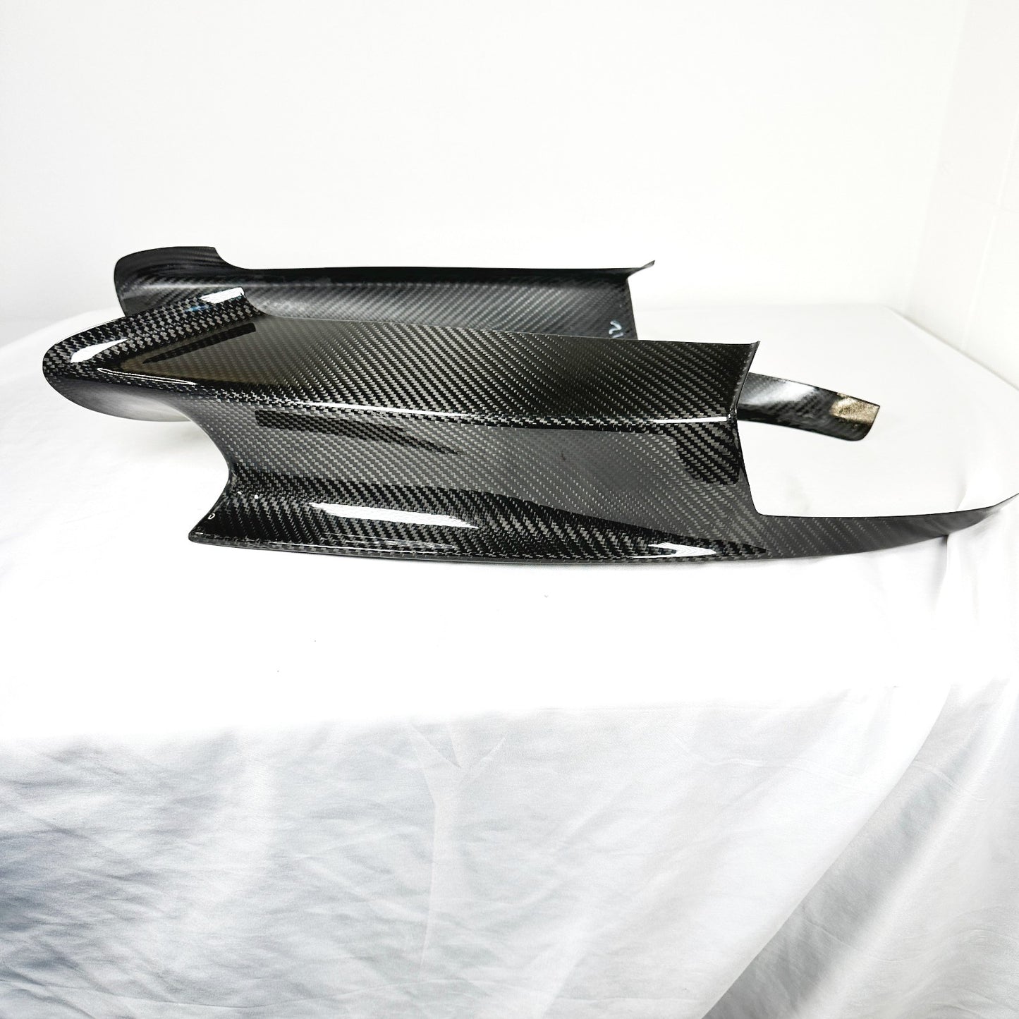 Séparateur de lèvre de becquet de rabats avant de Performance de carbone maximum pour BMW M3 E90 E92 E93 