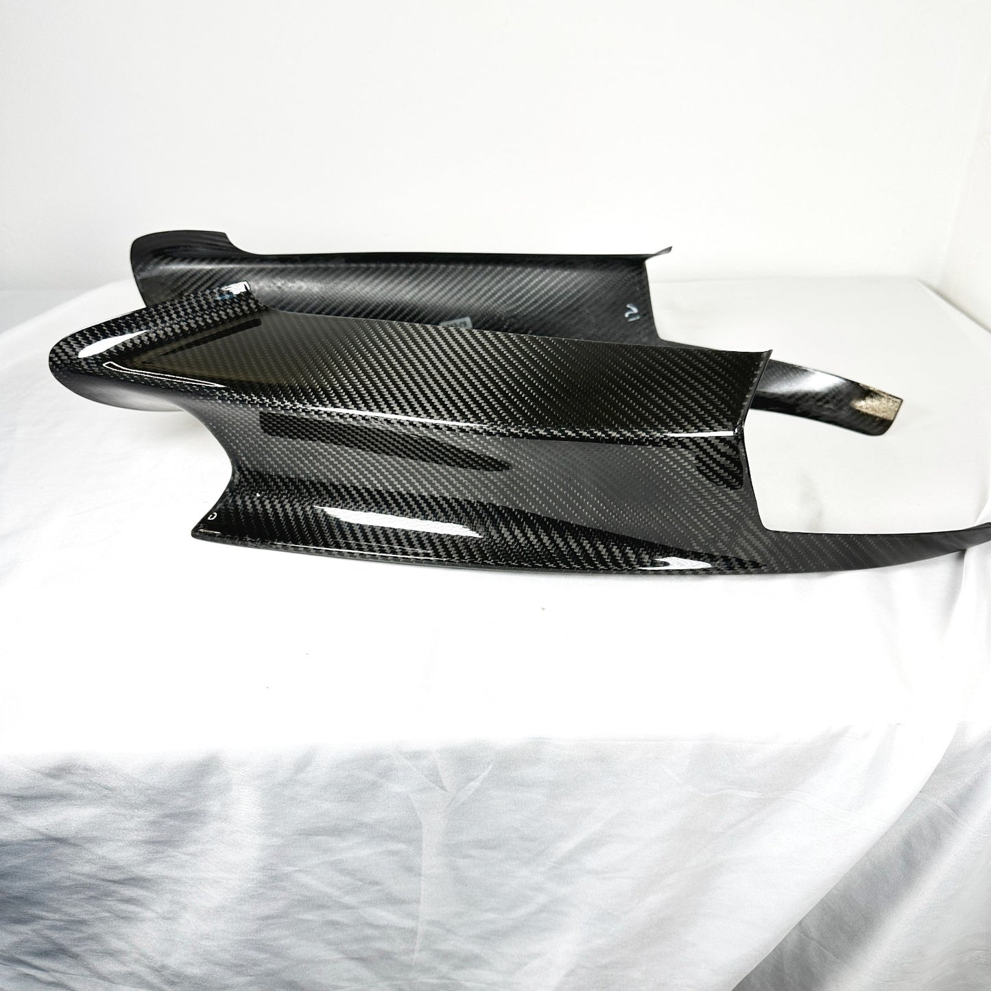 Séparateur de lèvre de becquet de rabats avant de Performance de carbone maximum pour BMW M3 E90 E92 E93 