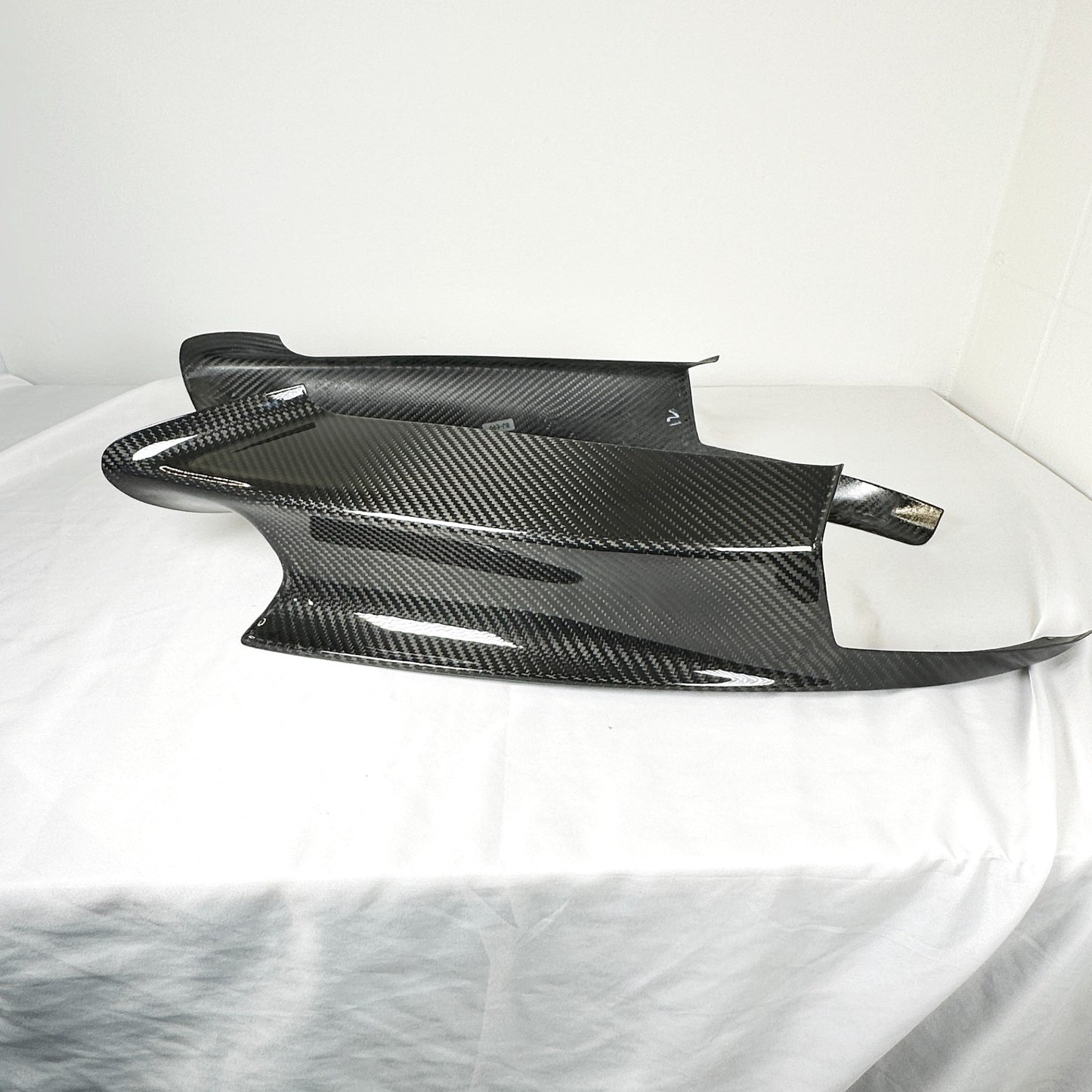 Séparateur de lèvre de becquet de rabats avant de Performance de carbone maximum pour BMW M3 E90 E92 E93 
