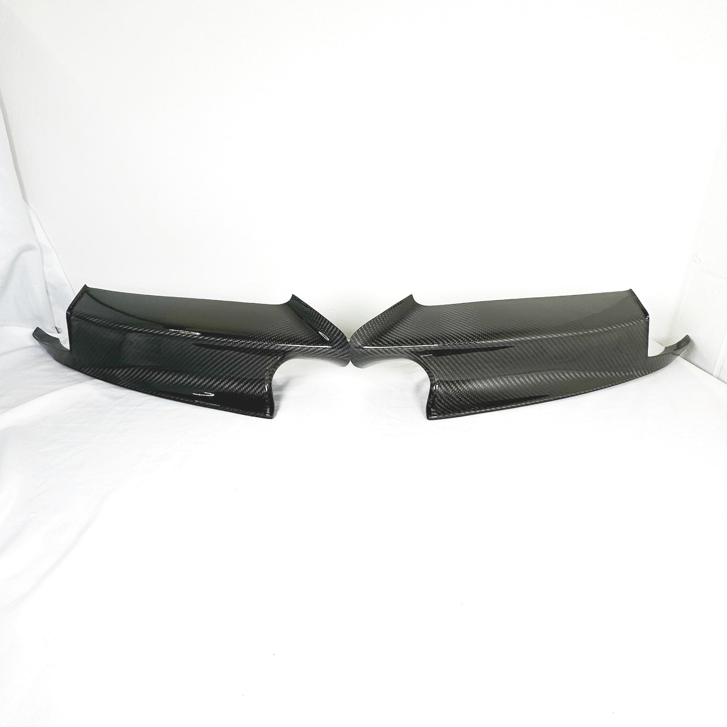 Séparateur de lèvre de becquet de rabats avant de Performance de carbone maximum pour BMW M3 E90 E92 E93 