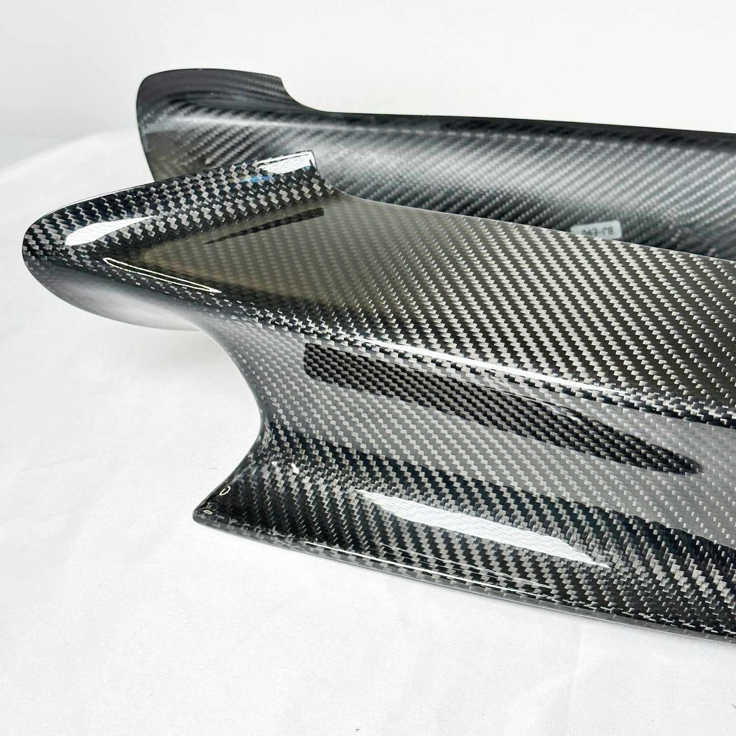 Séparateur de lèvre de becquet de rabats avant de Performance de carbone maximum pour BMW M3 E90 E92 E93 