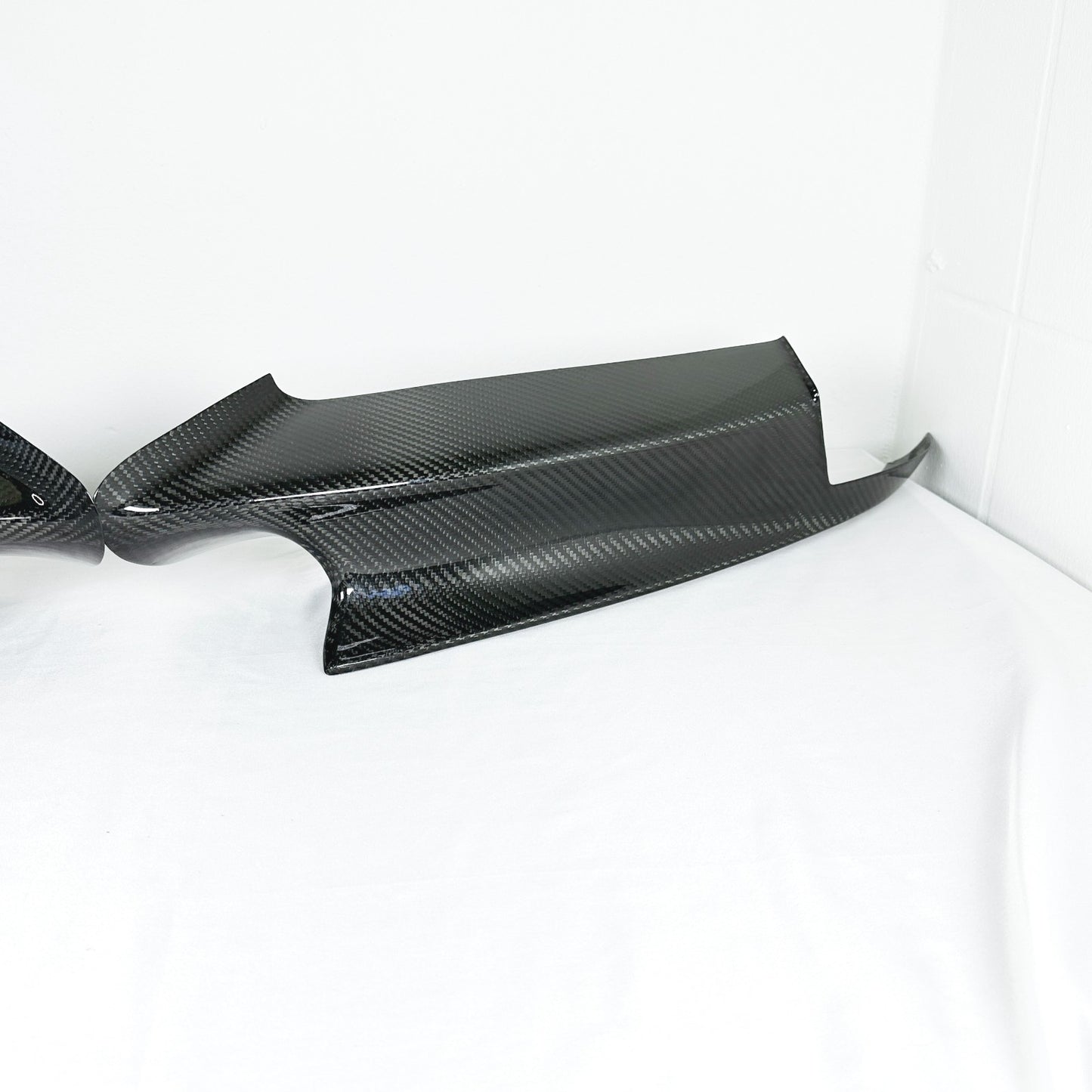 Séparateur de lèvre de becquet de rabats avant de Performance de carbone maximum pour BMW M3 E90 E92 E93 