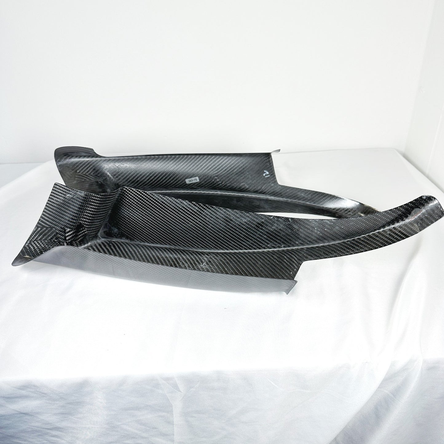 Séparateur de lèvre de becquet de rabats avant de Performance de carbone maximum pour BMW M3 E90 E92 E93 