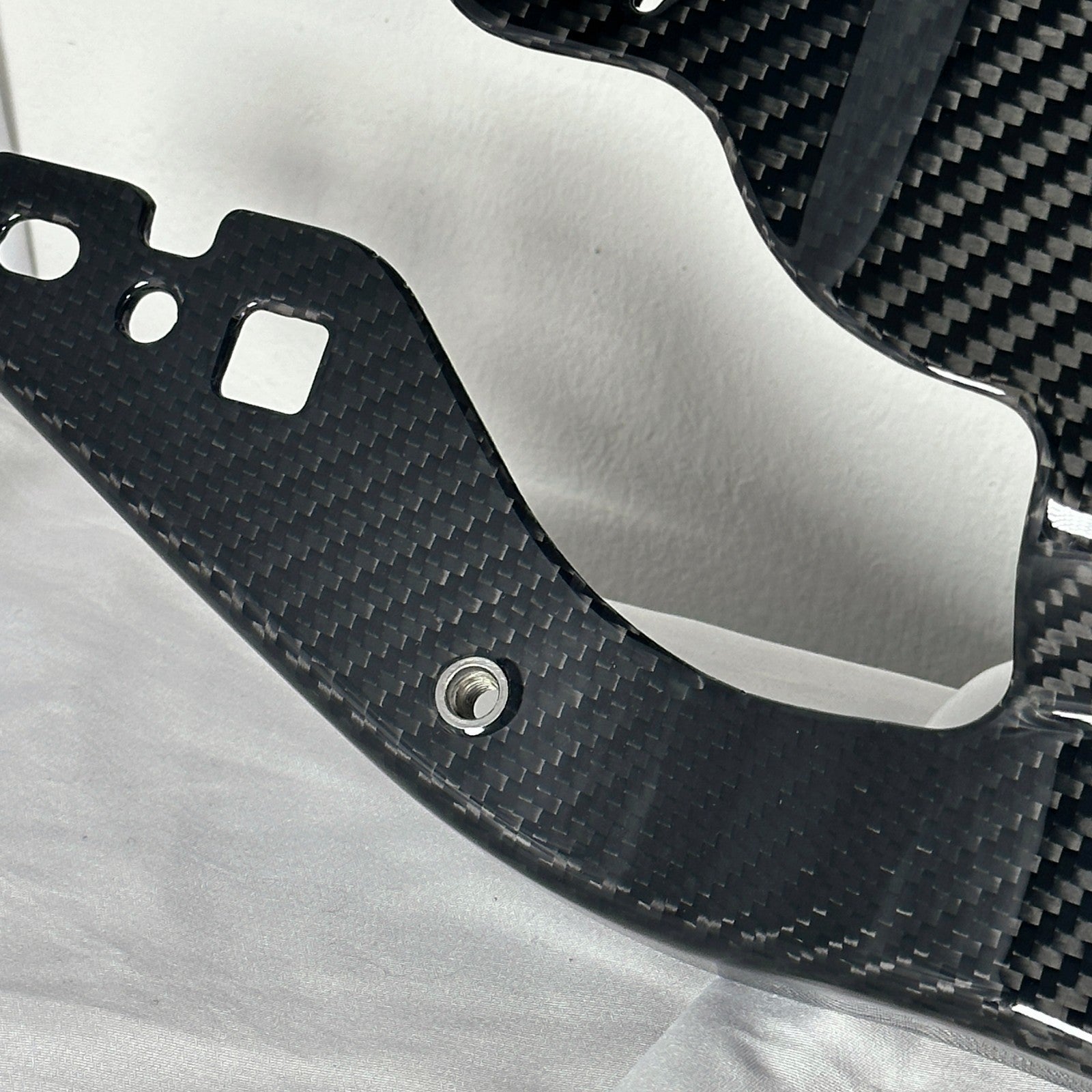 MAX CARBON Performance Trockencarbon Shroud Vollständiger Ersatz Kühlverkleidungs-Slam-Panel für BMW G80 G81 G82 G83 G87 M3 M4 M2
