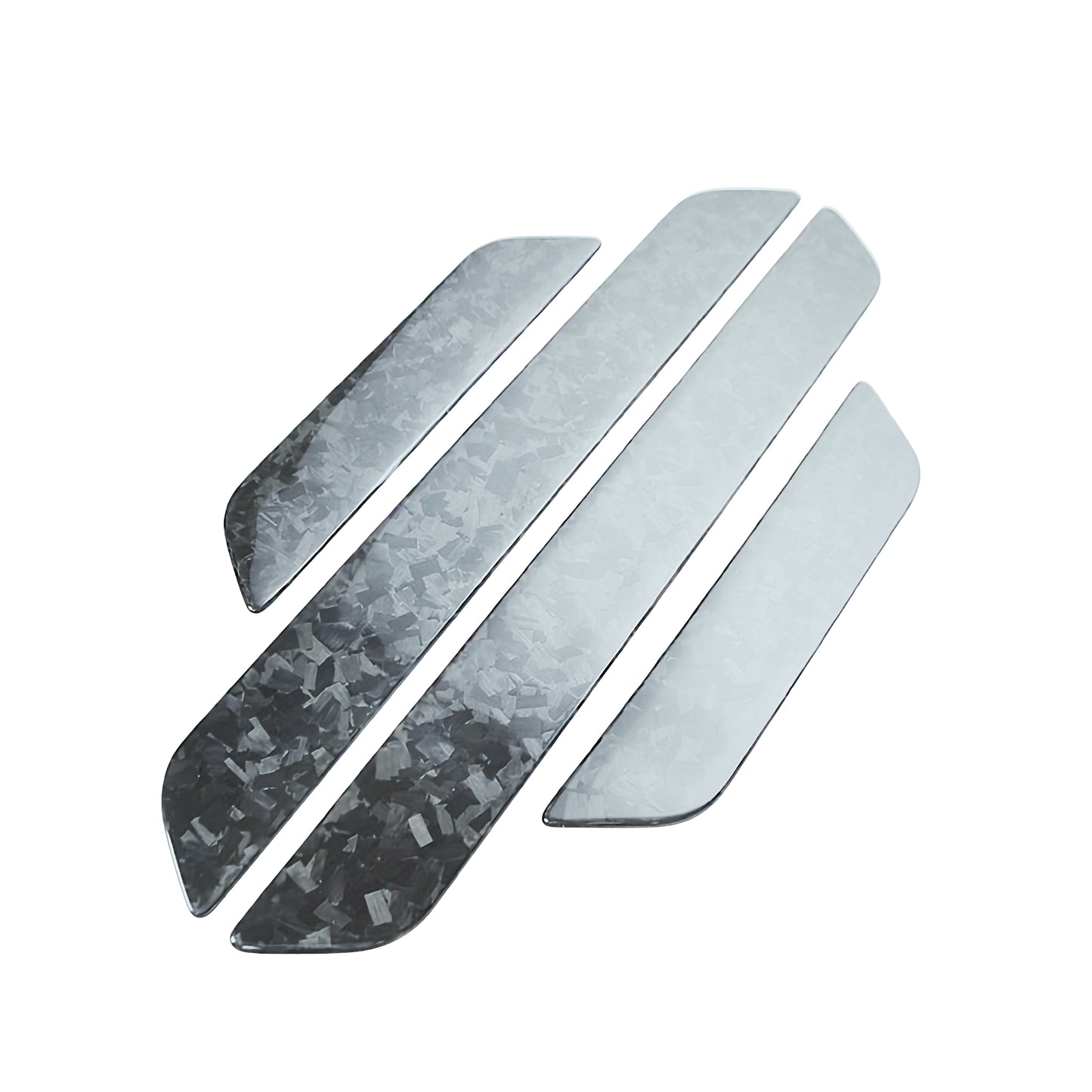 Fixation de garniture de seuil de porte MAX CARBON Performance DOOR dans un ensemble pour TESLA MODEL 3 MODEL Y